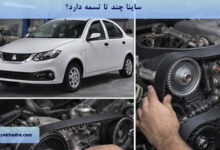 ساینا چند تا تسمه دارد؟