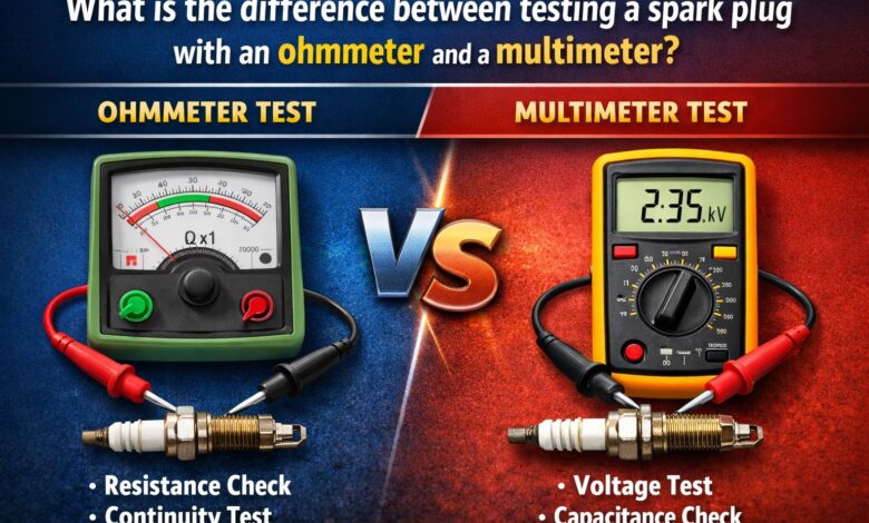 تفاوت تست شمع خوردو با اهم متر و مولتی متر چیست؟