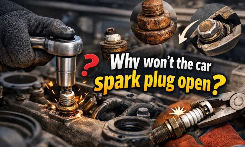 چرا شمع خودرو باز نمی‌شود؟